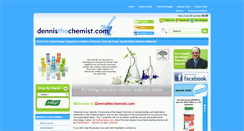 Desktop Screenshot of dennisthechemist.com